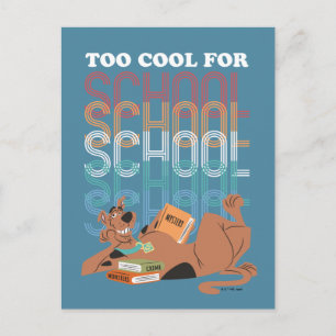 Scooby-Doo Too Cool For School Postcard