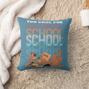 Scooby-Doo Too Cool For School Throw Pillow