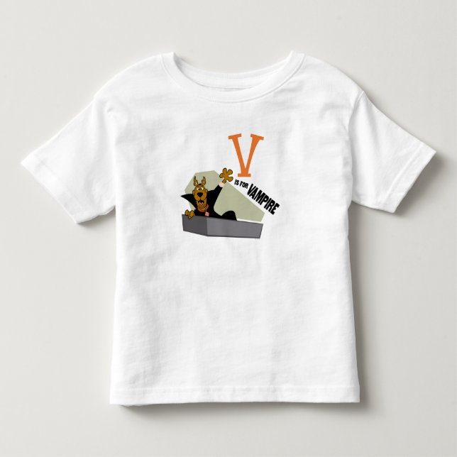 Scooby-Doo | V is for Vampire Toddler T-shirt (Front)