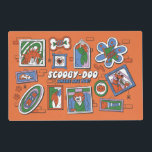 Scooby-Doo Wall of Halloween Picture Frames Laminated Place Mat<br><div class="desc">Check out this spooky wall of hanging picture frames over a brick wall! Grab this graphic for your own wall on an art print,  or enjoy on a cozy blanket. Shop this graphic on even more customizable Zazzle gifts!</div>