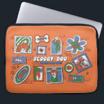 Scooby-Doo Wall of Halloween Picture Frames Laptop Sleeve<br><div class="desc">Check out this spooky wall of hanging picture frames over a brick wall! Grab this graphic for your own wall on an art print,  or enjoy on a cozy blanket. Shop this graphic on even more customizable Zazzle gifts!</div>