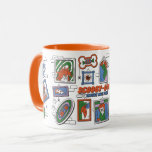Scooby-Doo Wall of Halloween Picture Frames Mug<br><div class="desc">Check out this spooky wall of hanging picture frames over a brick wall! Grab this graphic for your own wall on an art print,  or enjoy on a cozy blanket. Shop this graphic on even more customizable Zazzle gifts!</div>