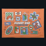 Scooby-Doo Wall of Halloween Picture Frames Placemat<br><div class="desc">Check out this spooky wall of hanging picture frames over a brick wall! Grab this graphic for your own wall on an art print,  or enjoy on a cozy blanket. Shop this graphic on even more customizable Zazzle gifts!</div>