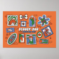 Scooby-Doo Wall of Halloween Picture Frames