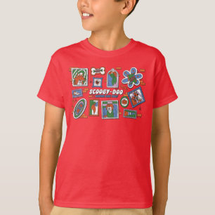 Scooby-Doo Wall of Halloween Picture Frames T-Shirt