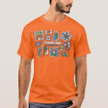 Scooby-Doo Wall of Halloween Picture Frames T-Shirt<br><div class="desc">Check out this spooky wall of hanging picture frames over a brick wall! Grab this graphic for your own wall on an art print,  or enjoy on a cozy blanket. Shop this graphic on even more customizable Zazzle gifts!</div>