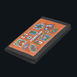 Scooby-Doo Wall of Halloween Picture Frames Trifold Wallet<br><div class="desc">Check out this spooky wall of hanging picture frames over a brick wall! Grab this graphic for your own wall on an art print,  or enjoy on a cozy blanket. Shop this graphic on even more customizable Zazzle gifts!</div>