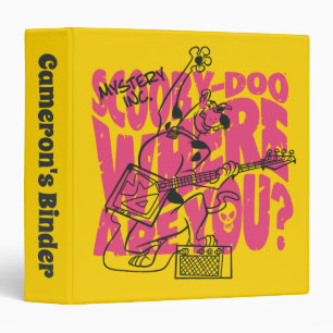 Scooby-Doo Where Are You Punk Guitar Riff Binder