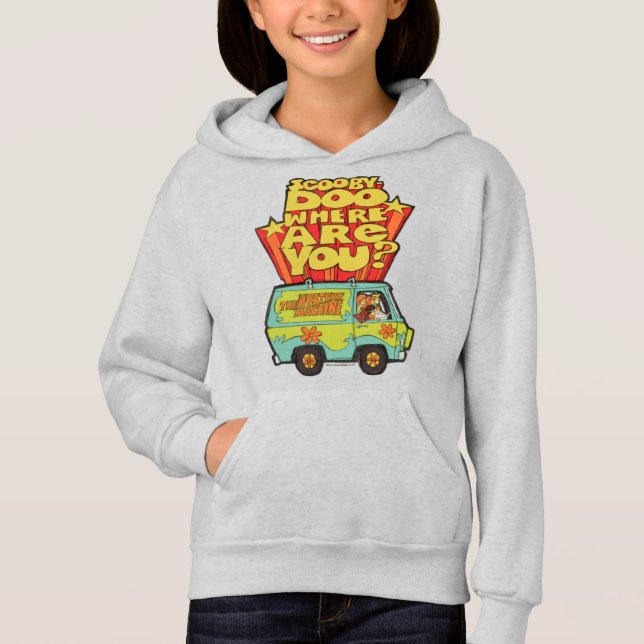 Scooby-Doo | "Where Are You?" Retro Cartoon Van (Front)