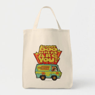 Scooby-Doo   "Where Are You?" Retro Cartoon Van Tote Bag
