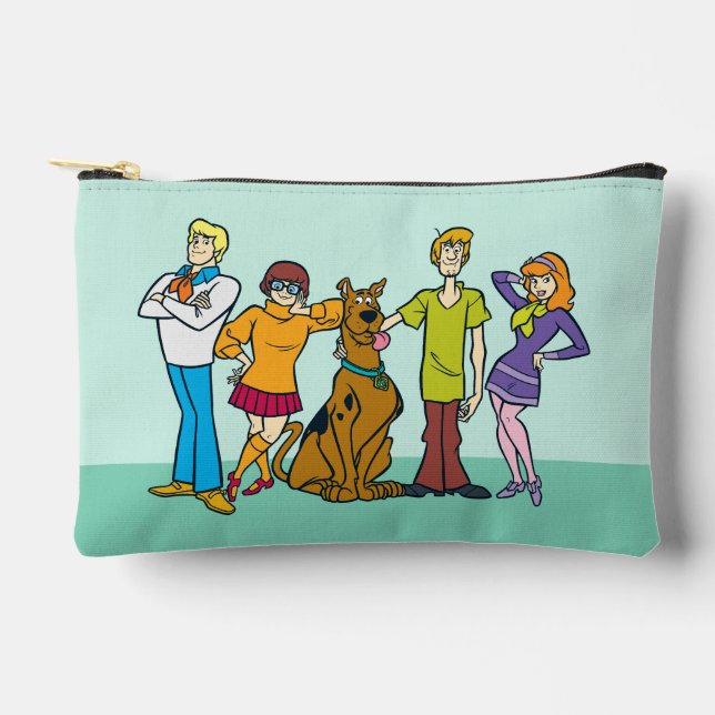 Scooby-Doo | Whole Gang 14 Mystery Inc Accessory Pouch (Front)
