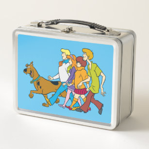 Scooby-Doo   Whole Gang 18 Mystery Inc Metal Lunch Box