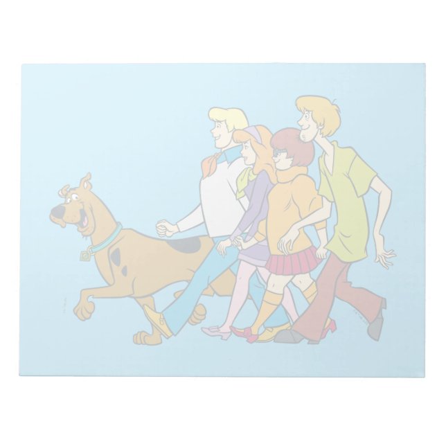Scooby-Doo | Whole Gang 18 Mystery Inc Notepad (Front)