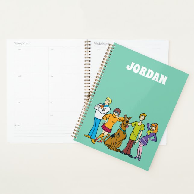 Scooby-Doo | Whole Gang | Add Your Name Planner (Display)