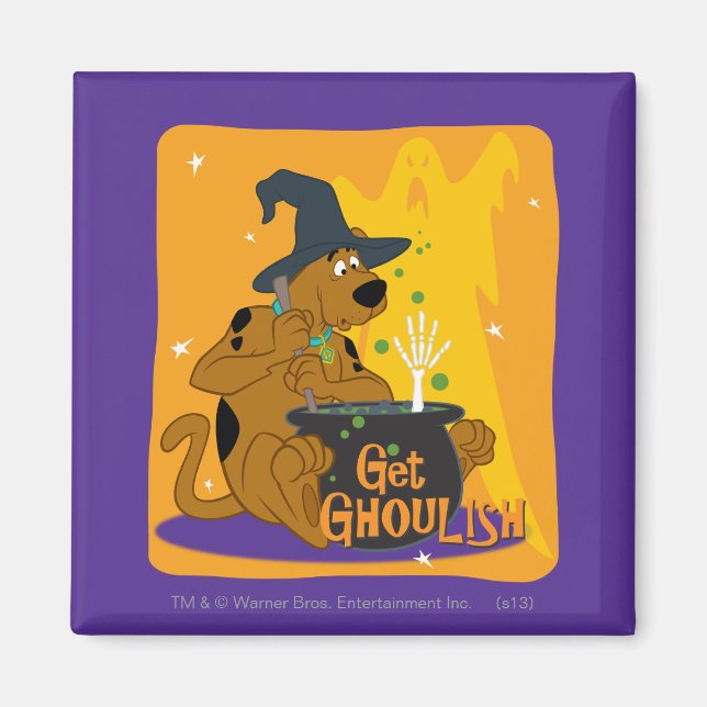 Scooby-Doo Witch's Cauldron Magnet (Front)