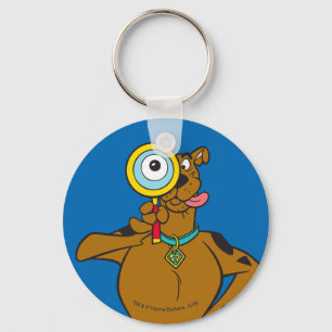 Scooby-Doo With Magnifying Glass Keychain