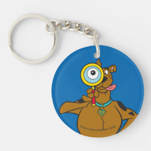 Scooby-Doo With Magnifying Glass Keychain