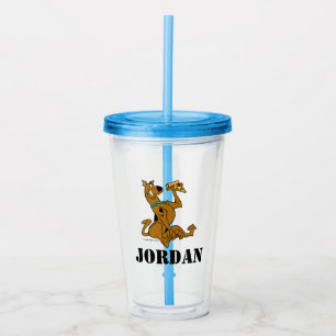 Scooby-Doo With Pizza Slice Acrylic Tumbler