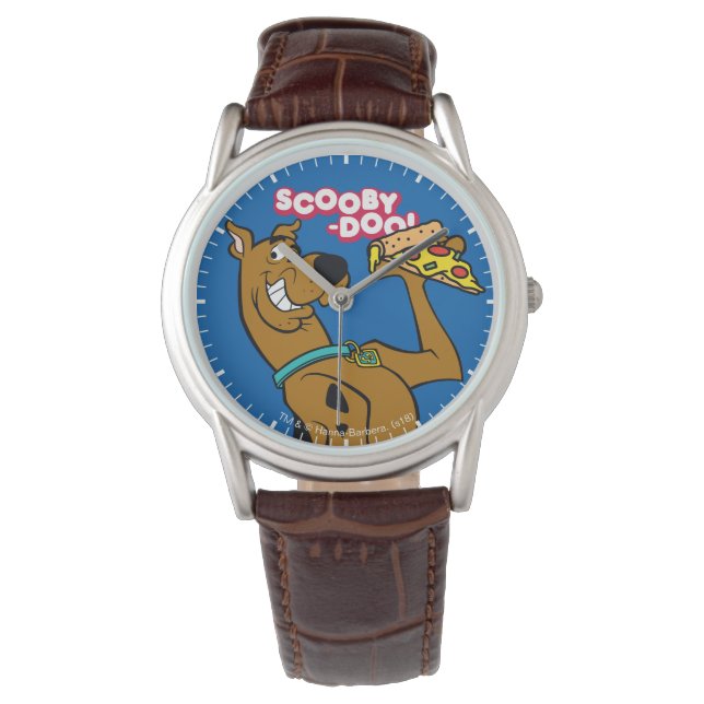 Scooby-Doo With Pizza Slice Watch (Front)