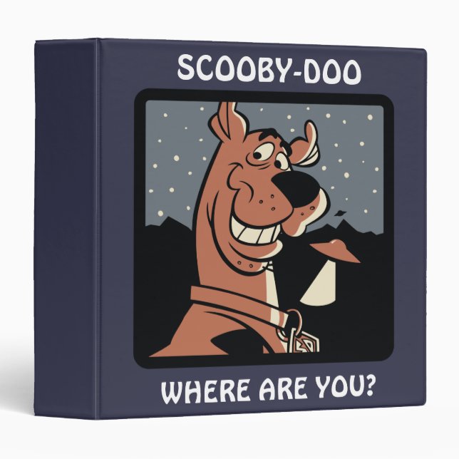 Scooby-Doo With UFO Binder (Front/Spine)