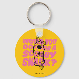 Scooby-Doo  Would You Do It For A Scooby Snack? Keychain