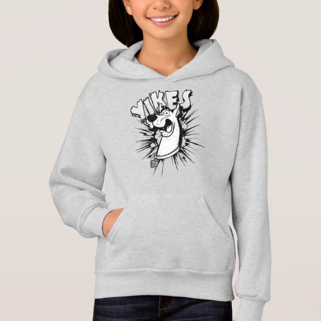 Scooby-Doo "Yikes !" Graphique demi-ton (Devant)