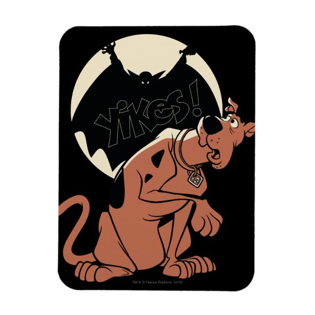 Scooby-Doo "Yikes!" Vampire Shadow Magnet (Vertical)