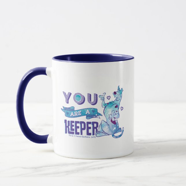 Scooby-Doo - You Are A Keeper Mug (Left)