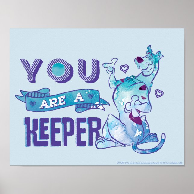 Scooby-Doo - You Are A Keeper Poster (Front)