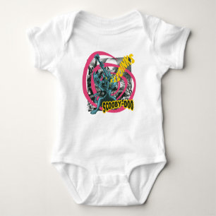 Scooby-Doo Zoinks Punk Guitar Graphic Baby Bodysuit