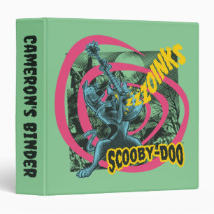 Scooby-Doo Zoinks Punk Guitar Graphic Binder