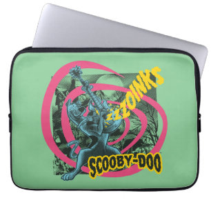 Scooby-Doo Zoinks Punk Guitar Graphic Laptop Sleeve