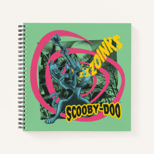 Scooby-Doo Zoinks Punk Guitar Graphic Notebook