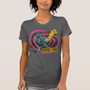 Scooby-Doo Zoinks Punk Guitar Graphic T-Shirt