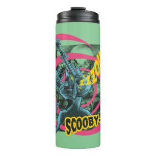 Scooby-Doo Zoinks Punk Guitar Graphic Thermal Tumbler