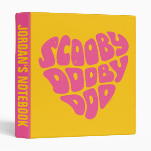 Scooby Dooby Doo Heart Binder