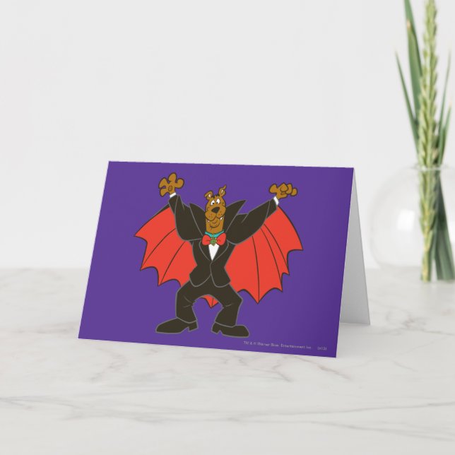 Scooby Dracula Card (Front)