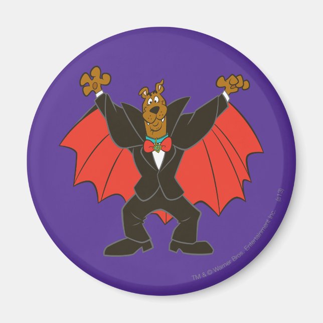 Scooby Dracula Magnet (Front)