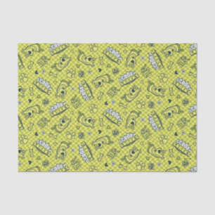 Scooby Snacks Galore Chequered Pattern Tissue Paper