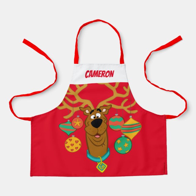 Scooby the Reindeer Apron (Front)
