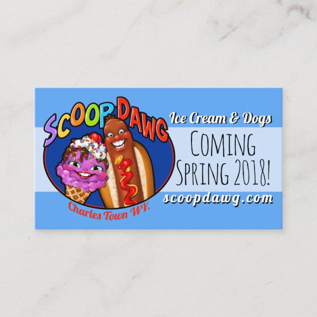 Scoop Dawg - carte personnalisable (Devant)
