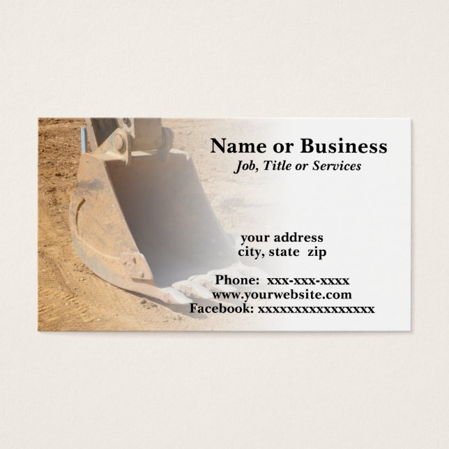 scoop pour une backhotte (Devant)