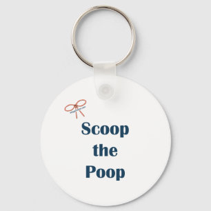 Scoop The Poop Reminders Keychain