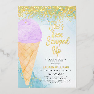 Scooped Up Ice Cream Bridal Shower