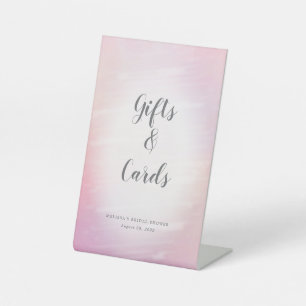 Scooped Up Ice Cream Theme Gifts and Cards Pedestal Sign