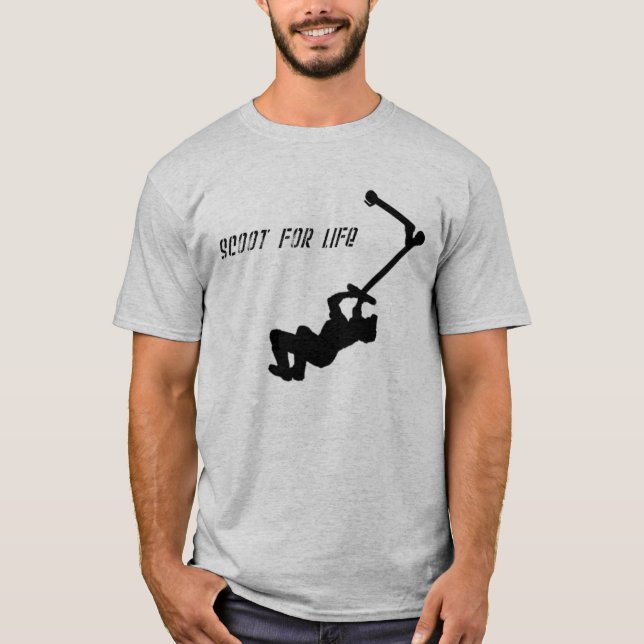 SCOOT FOR LIFE T-SHIRT (Front)