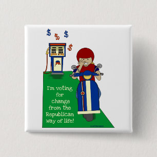 Scoot To vote 2 Inch Square Button