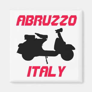 Scooter, Abruzzo, Italy Magnet
