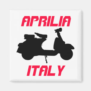 Scooter, Aprilia, Italy Magnet