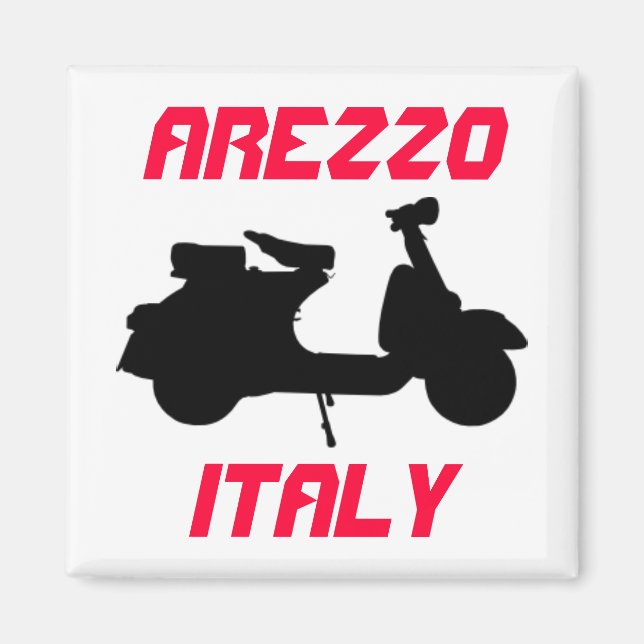 Scooter, Arezzo, Italy Magnet (Front)